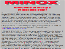 Tablet Screenshot of minoxdoc.com
